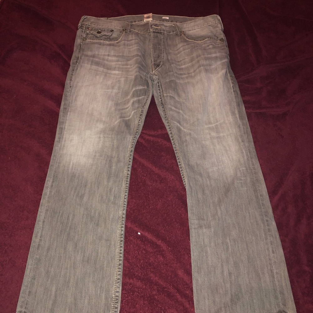 Grey True Religion jeans